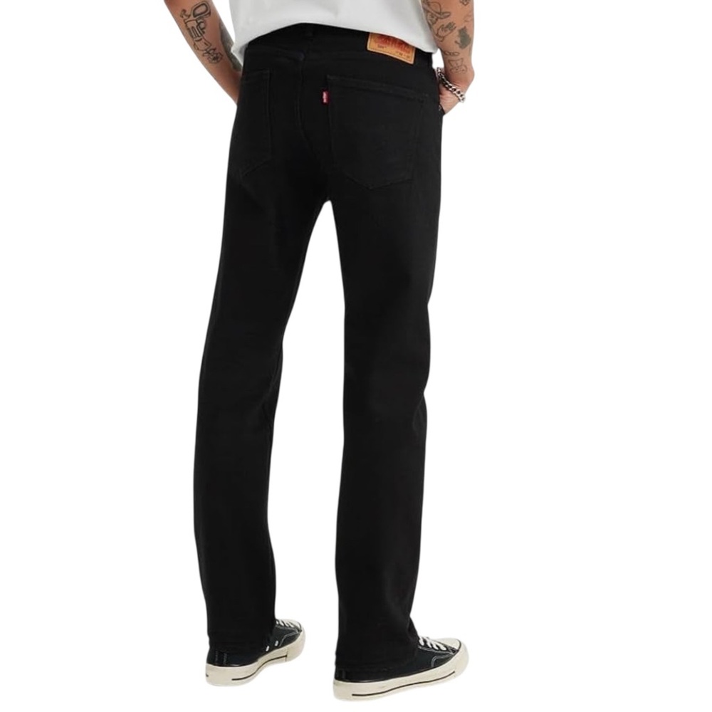 Levi's Men's 506 Comfort Straight Jeans in Black Size 38/30 EUC